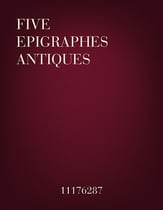 Five Epigraphes Antiques P.O.D. cover